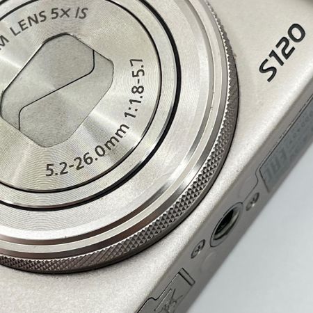  CANON キャノン コンパクトデジタルカメラ PowerShot S120 シルバー