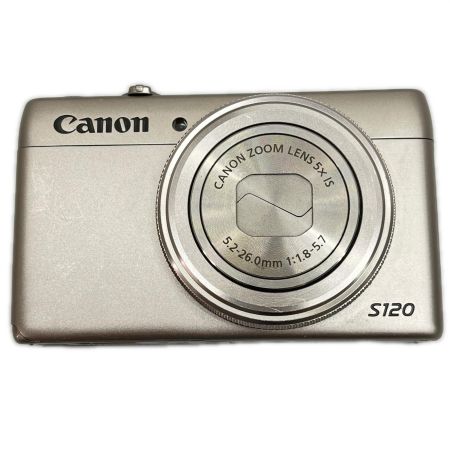  CANON キャノン コンパクトデジタルカメラ PowerShot S120 シルバー