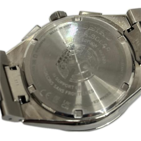  SEIKO セイコー ASTRON NEXTER 電波ソーラー腕時計 国境なき医師団コラボ限定 5X53-0CB0