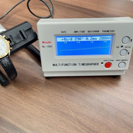 OMEGA オメガ スピードマスター 自動巻き 腕時計 本体のみ キズ有 レザー ホワイト R8.9月OH 175.0034