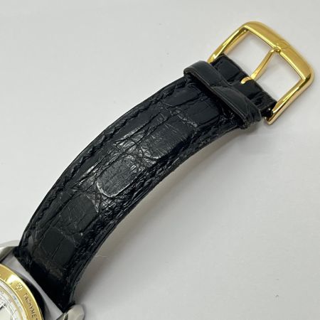OMEGA オメガ スピードマスター 自動巻き 腕時計 本体のみ キズ有 レザー ホワイト R8.9月OH 175.0034
