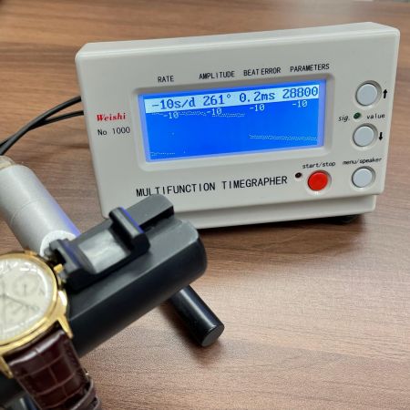  SEIKO セイコー パワーリザーブ 自動巻き腕時計 レザーベルト 6R20-00E0 ゴールド
