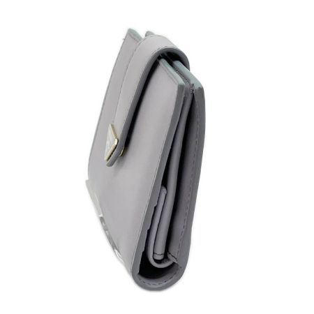  PRADA プラダ 2つ折り財布 パープル 少しヨゴレ有 箱付 薄紫
