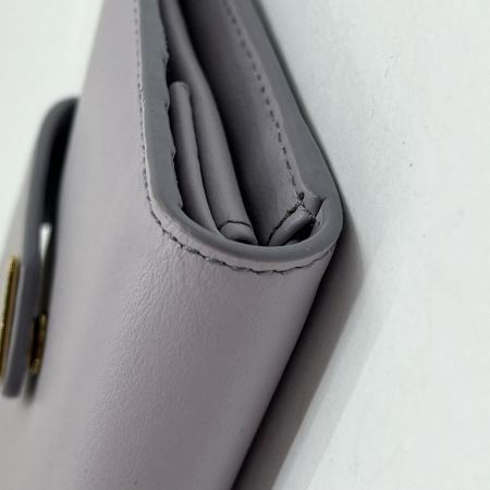  PRADA プラダ 2つ折り財布 パープル 少しヨゴレ有 箱付 薄紫