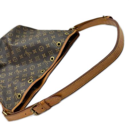  LOUIS VUITTON ルイヴィトン モノグラム プチノエ ショルダーバッグ 絞り紐欠品 M42226 ブラウン