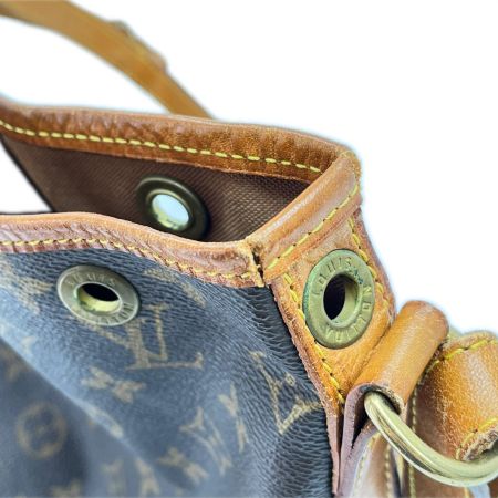  LOUIS VUITTON ルイヴィトン モノグラム プチノエ ショルダーバッグ 絞り紐欠品 M42226 ブラウン