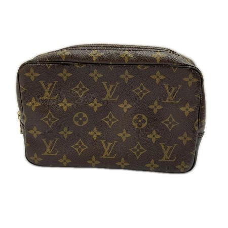  LOUIS VUITTON ルイヴィトン コスメポーチ モノグラム トゥルーストワレット23 M47524 ブラウン