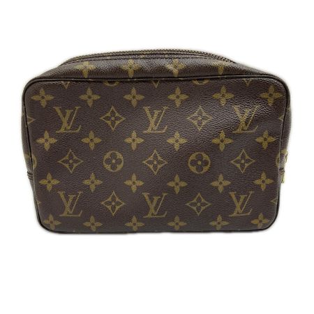  LOUIS VUITTON ルイヴィトン コスメポーチ モノグラム トゥルーストワレット23 M47524 ブラウン