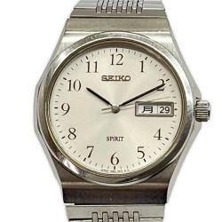 ◆◆ SEIKO セイコー 腕時計 スピリット ステンレススチール R8.6月電池交換済み 7N93-7000 シルバー Bランク