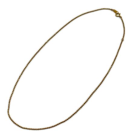   金18 イエローゴールド ネックレス K18 総重量4.0ｇ 全長約44ｃｍ 造幣局検定刻印有り