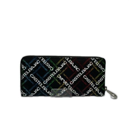  CASTELBAJAC カステルバジャック 長財布 カルル 箱付 053625 ブラック×カラフル