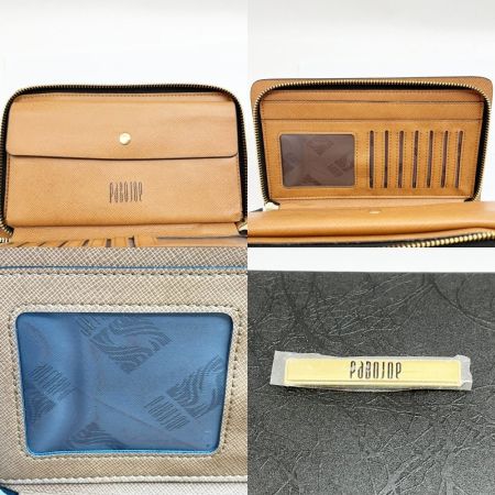  PABOJOE パボジョエ 長財布 オーガナイザー ウォレット 札入れ 小銭入れ 箱付 ブラック