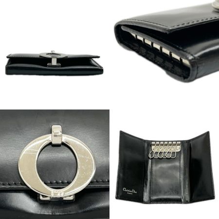  Christian Dior クリスチャンディオール キーケース レディース 箱付 ブラック