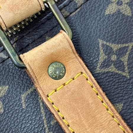  LOUIS VUITTON ルイヴィトン モノグラム キーポル55 ボストンバッグ ビス1か所取れ M41424 ブラウン