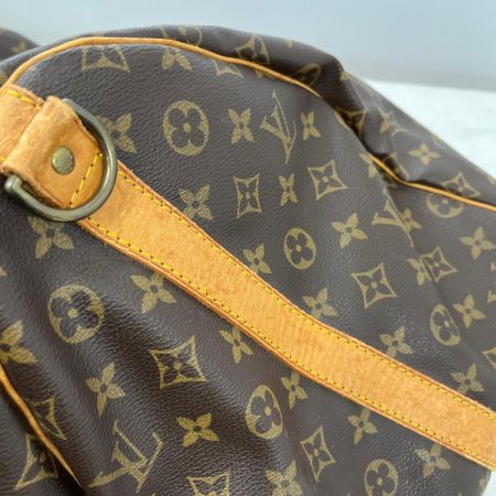  LOUIS VUITTON ルイヴィトン モノグラム キーポル55 ボストンバッグ ビス1か所取れ M41424 ブラウン