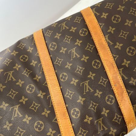  LOUIS VUITTON ルイヴィトン モノグラム キーポル55 ボストンバッグ ビス1か所取れ M41424 ブラウン