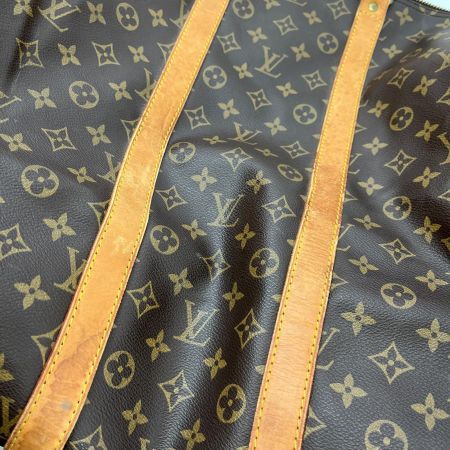  LOUIS VUITTON ルイヴィトン モノグラム キーポル55 ボストンバッグ ビス1か所取れ M41424 ブラウン