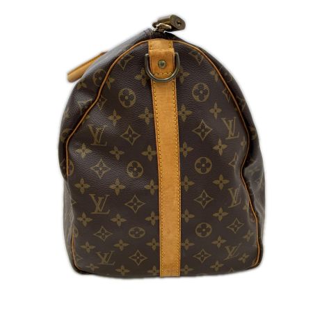  LOUIS VUITTON ルイヴィトン モノグラム キーポル55 ボストンバッグ ビス1か所取れ M41424 ブラウン
