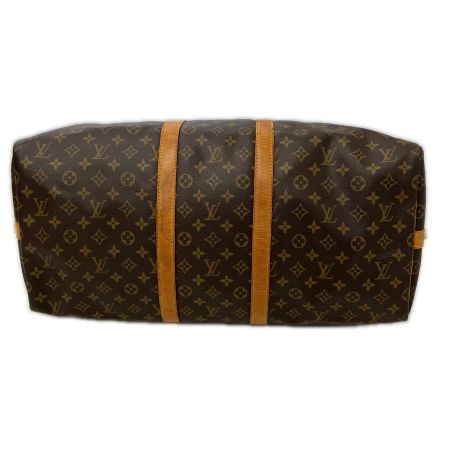  LOUIS VUITTON ルイヴィトン モノグラム キーポル55 ボストンバッグ ビス1か所取れ M41424 ブラウン