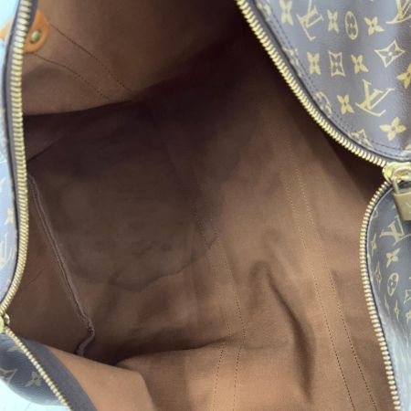  LOUIS VUITTON ルイヴィトン モノグラム キーポル55 ボストンバッグ ビス1か所取れ M41424 ブラウン