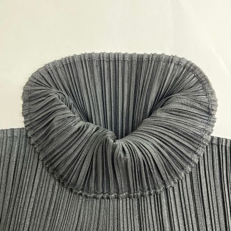  ISSEY MIYAKE イッセイミヤケ 半袖カットソー PLEATSPLEASE プリーツプリーズ サイズ3 ミセス pp04-jk603 ブラック