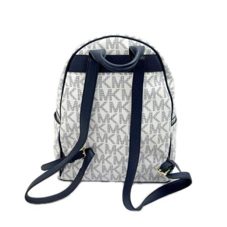  MICHAEL KORS マイケルコース リュック MKロゴ レディース AI-1611 S17 ホワイト×ネイビー