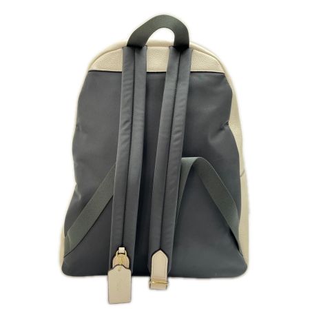  COACH コーチ ロゴ リュックサック レザー F38288 ホワイト
