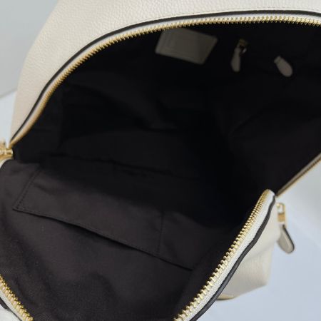  COACH コーチ ロゴ リュックサック レザー F38288 ホワイト