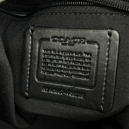  COACH コーチ ロゴ リュックサック レザー F38288 ブラック