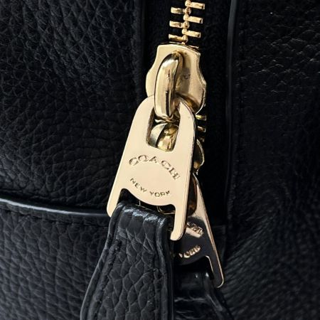  COACH コーチ ロゴ リュックサック レザー F38288 ブラック