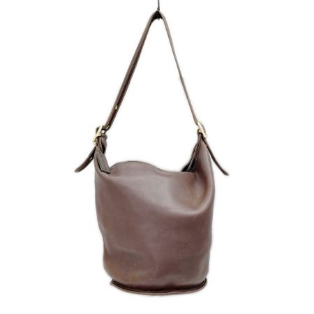  COACH コーチ ショルダーバッグ オールド 劣化・色褪せあり レディース 9085 ブラウン