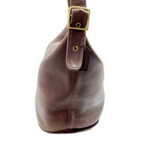  COACH コーチ ショルダーバッグ オールド 劣化・色褪せあり レディース 9085 ブラウン