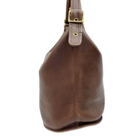  COACH コーチ ショルダーバッグ オールド 劣化・色褪せあり レディース 9085 ブラウン
