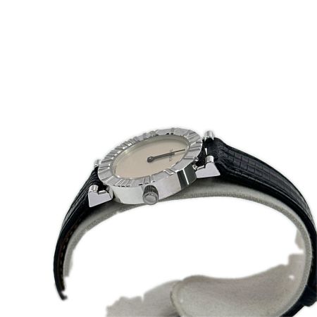  Tiffany & Co. ティファニー 腕時計 本体のみ レザー ホワイト 電池無し L 0640