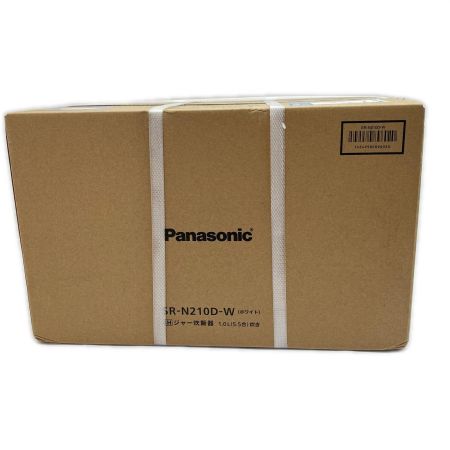  Panasonic パナソニック IHジャー炊飯器 5.5合(1.0L) SR-N210D ホワイト