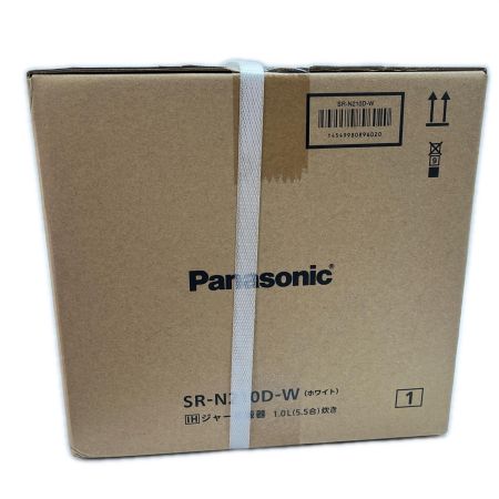  Panasonic パナソニック IHジャー炊飯器 5.5合(1.0L) SR-N210D ホワイト