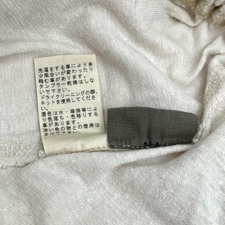  JURGEN LEHL ヨーガンレール スカート 切り替えボーダー Mサイズ レディース J0172US901 ベージュ