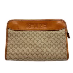 ◆◆ CELINE セリーヌ セカンドバッグ クラッチバッグ マカダム ベージュ Cランク