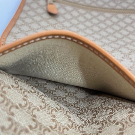  CELINE セリーヌ セカンドバッグ クラッチバッグ マカダム ベージュ