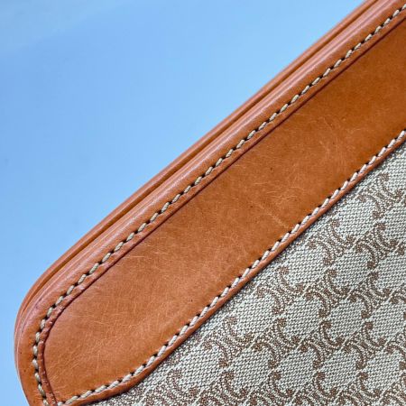  CELINE セリーヌ セカンドバッグ クラッチバッグ マカダム ベージュ