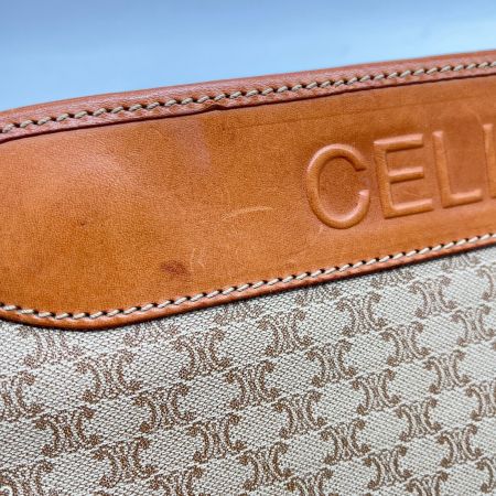  CELINE セリーヌ セカンドバッグ クラッチバッグ マカダム ベージュ