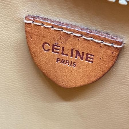  CELINE セリーヌ セカンドバッグ クラッチバッグ マカダム ベージュ