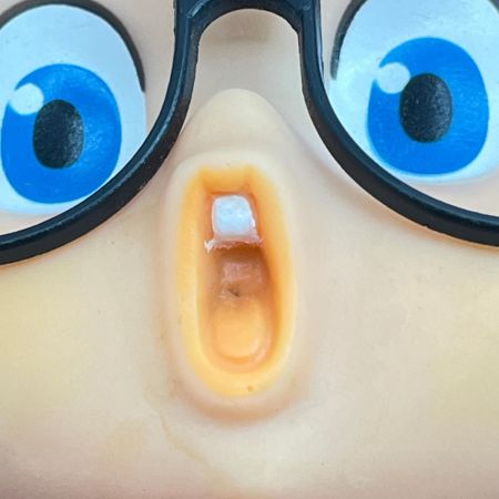  Dr.スランプアラレちゃん 人形 ソフビ 昭和レトロ 帽子・眼鏡あり