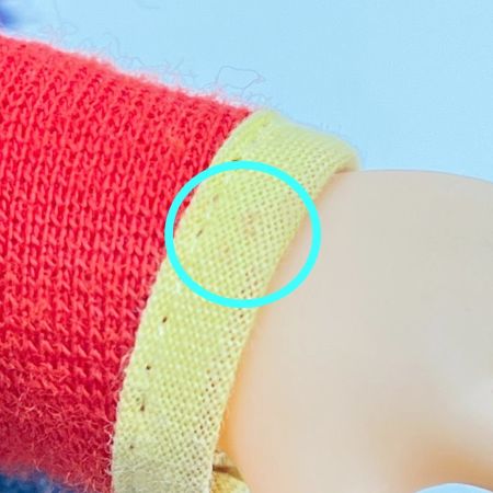  Dr.スランプアラレちゃん 人形 ソフビ 昭和レトロ 帽子・眼鏡あり