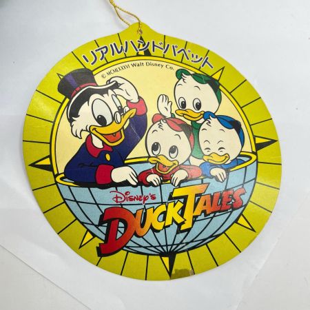  中嶋製作所 Disney ディズニー ダックテイルズ ジャイロ博士 ハンドパペット ぬいぐるみ タグ付 レトロ レア