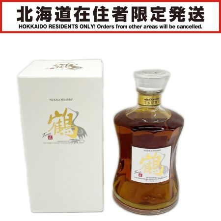 【北海道内限定発送】 NIKKA WHISKY ニッカウイスキー ジャパニーズ 鶴 700ml 43度 箱付 未開栓