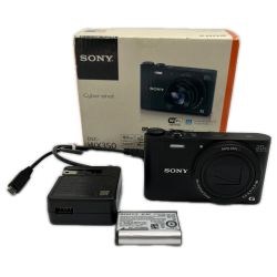 ◆◆ SONY ソニー サイバーショット コンパクトデジタルカメラ 液晶画面黄色【ジャンク】 DSC-WX350 ブラック Dランク
