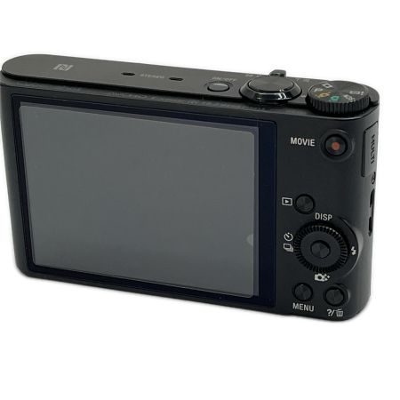  SONY ソニー サイバーショット コンパクトデジタルカメラ 液晶画面黄色【ジャンク】 DSC-WX350 ブラック