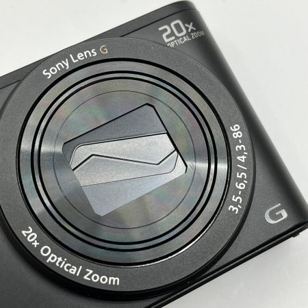  SONY ソニー サイバーショット コンパクトデジタルカメラ 液晶画面黄色【ジャンク】 DSC-WX350 ブラック