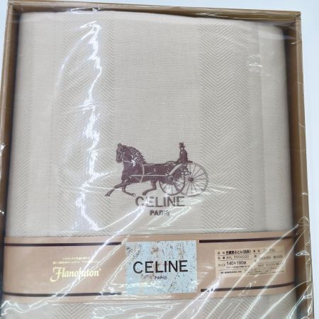  CELINE セリーヌ 掛布団 シングル 140×190cm シングル 寝具 ベージュ 未使用品 箱付き